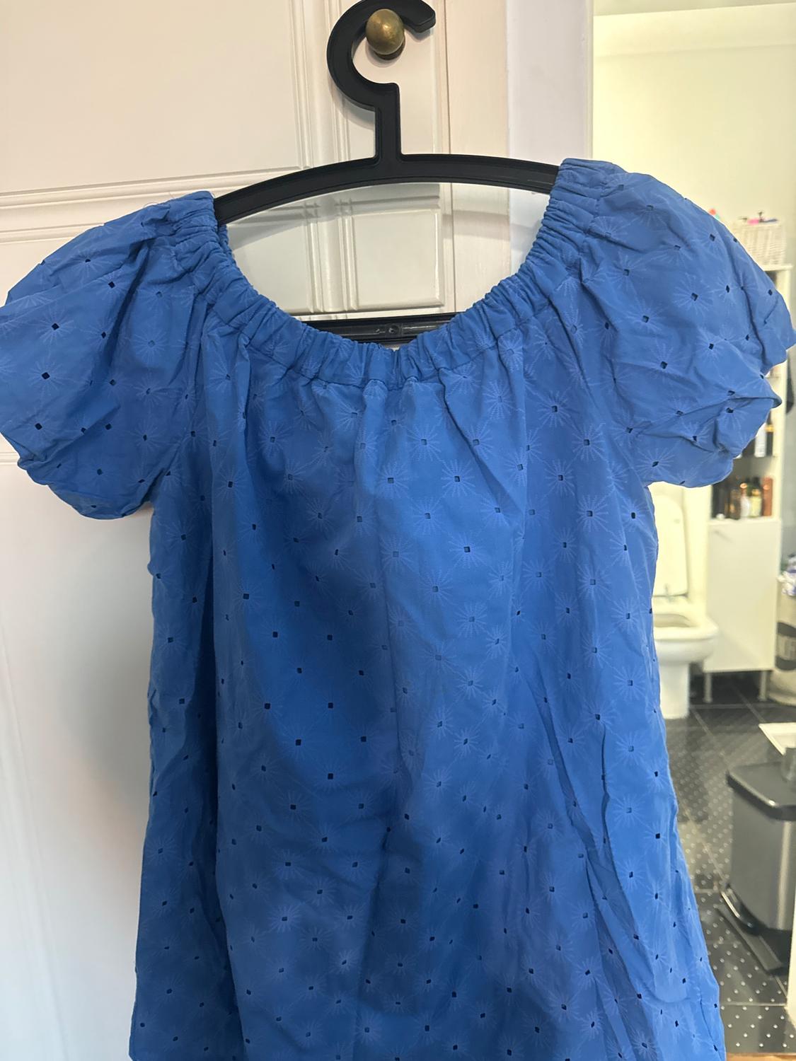 TEXTURED PERFORATED DRESS - Image 2