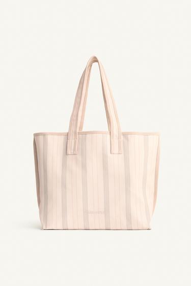 STRPD SHPPR - SAND/BROWN الخاص بـ Zara