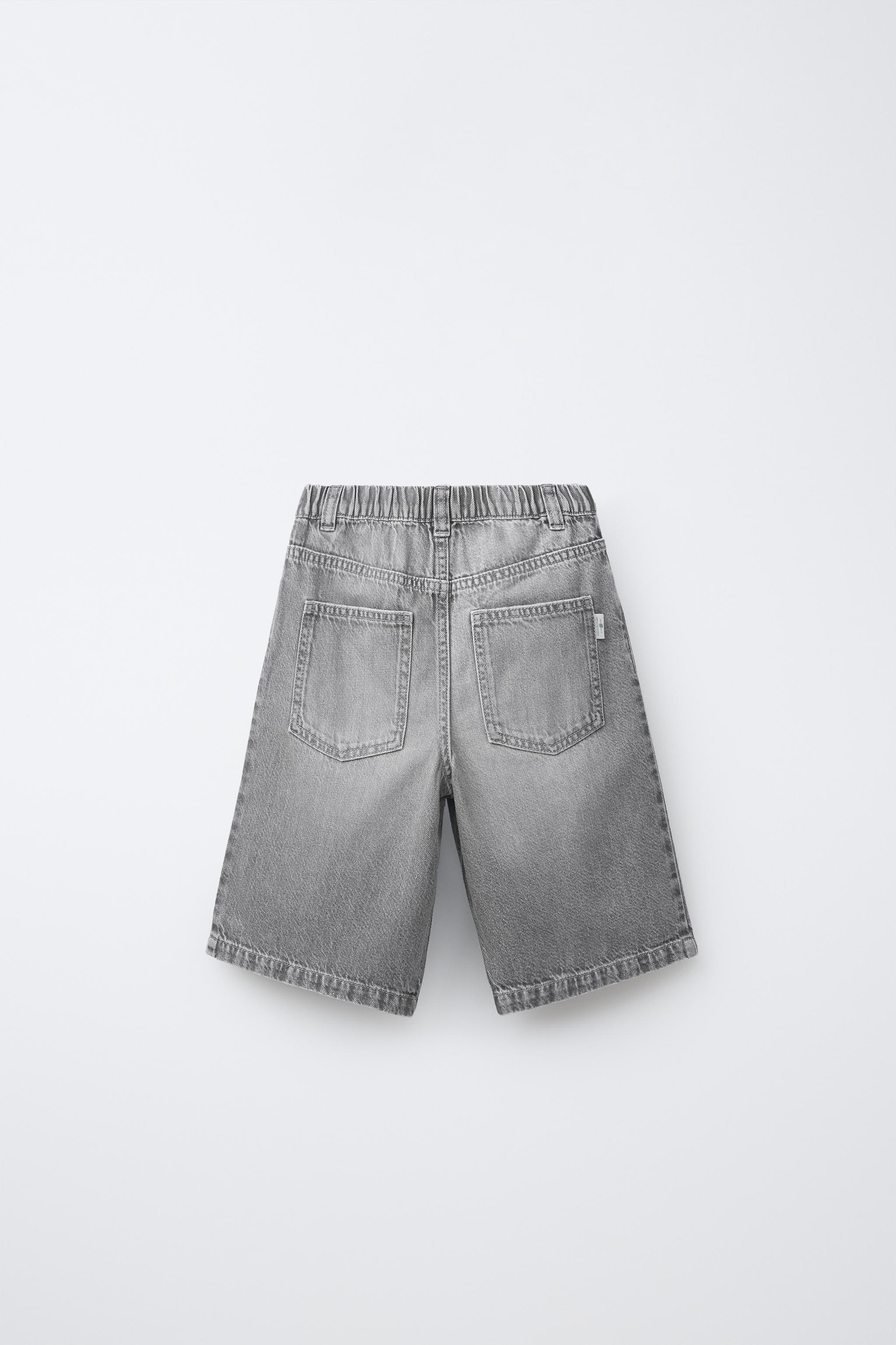 バギーデニムバミューダパンツ - ブルー | ZARA Japan / 日本