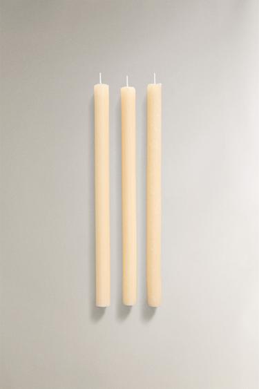 PACK OF CHIMNEY SCENTED CANDLES (PACK OF 3) - Green by Zara