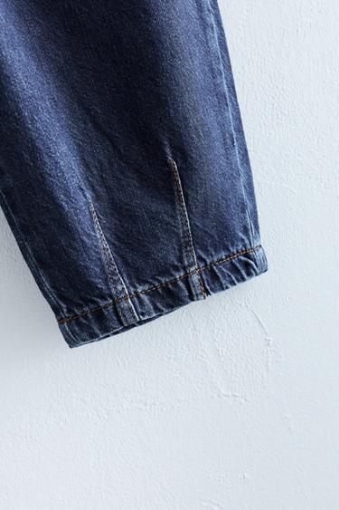 ZARA TIMELESS - PLEATED STRAIGHT LEG JEANS — Indigo 2