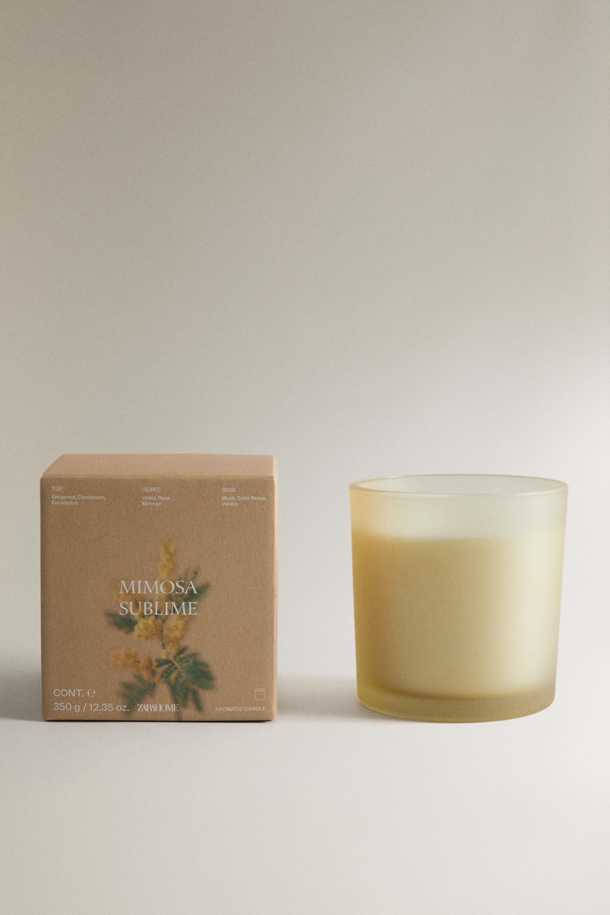 (350 G) MIMOSA SUBLIME SCENTED CANDLE