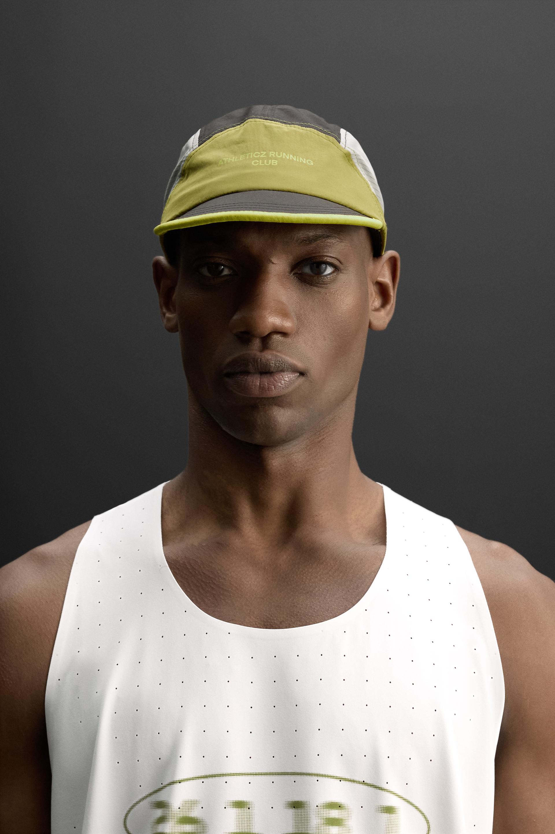 COLOR BLOCK RUNNING CAP - Printed | ZARA United States COLOR BLOCK RUNNING CAP - Printed | ZARA United States