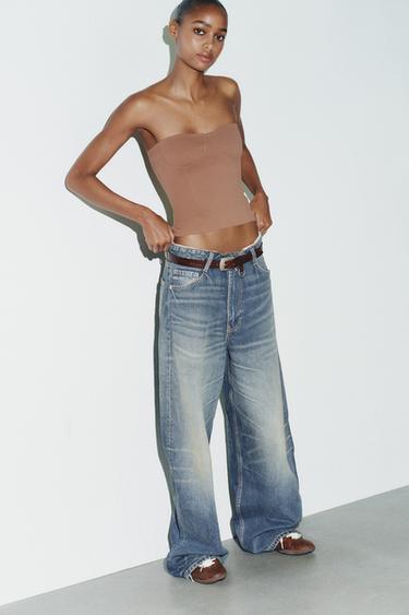 POLIAMID BANDO TOP - och pushti Zara tomonidan