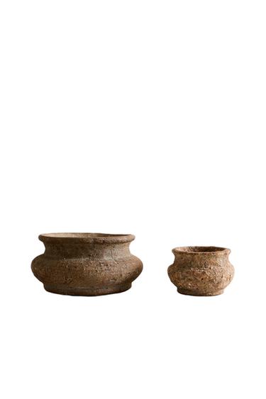 TERRACOTTA VASE - Earth by Zara