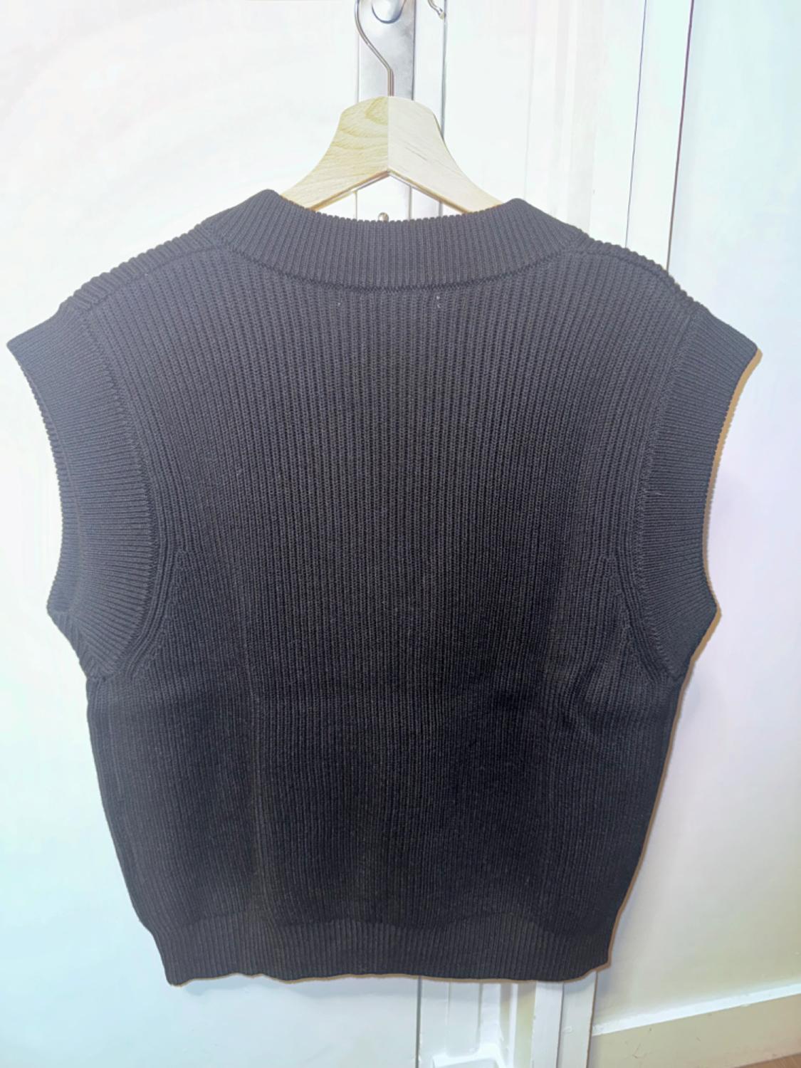 OVERSIZE KNIT WAISTCOAT - Image 4