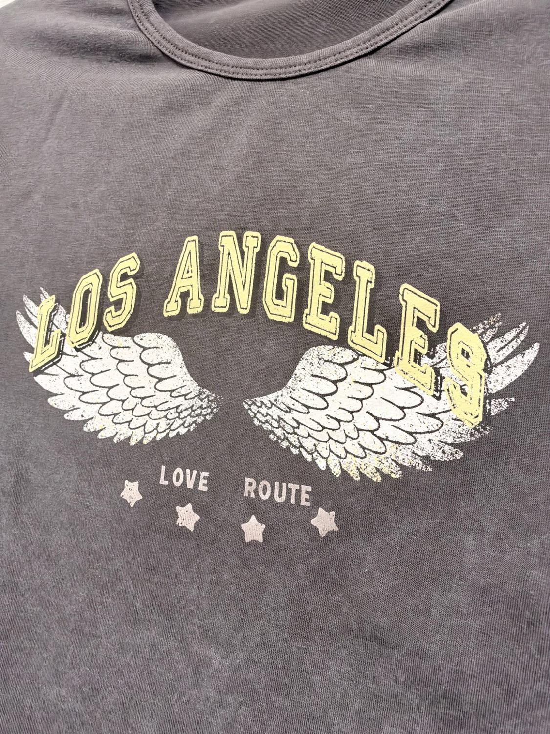 PRINTED WASHED EFFECT T-SHIRT - Image 2