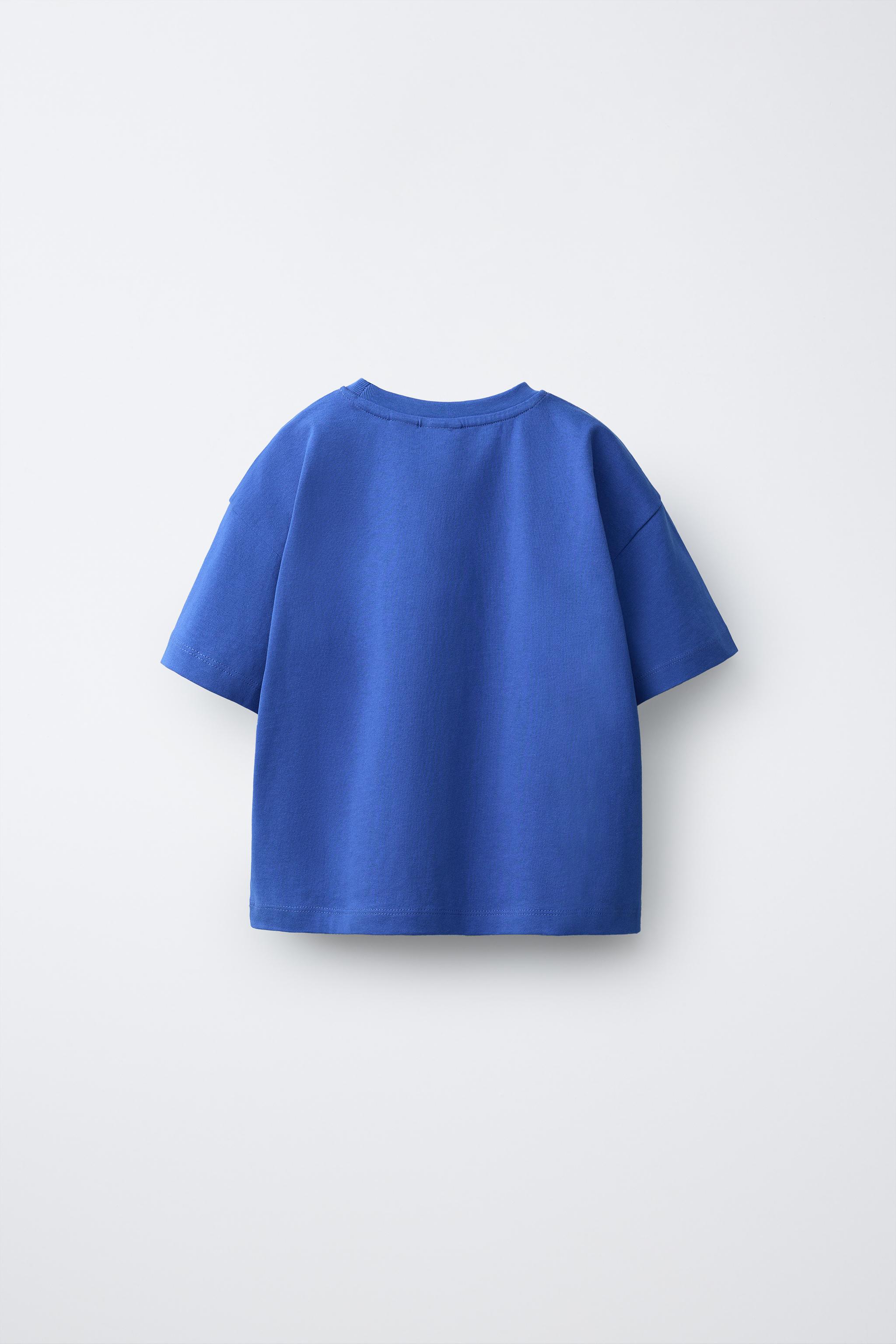 THREE-PACK OF STRIPED AND SOLID T-SHIRTS