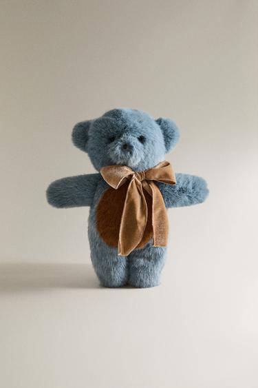 PELUCHE ENFANT OURS X THE ANIMALS OBSERVATORY - Bleu de Zara - Image 0