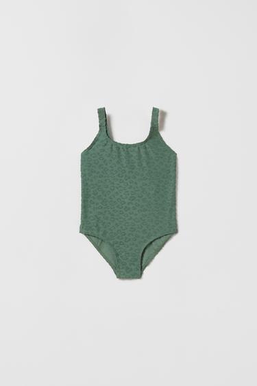 KIDS/ BAÑADOR JACQUARD ESTAMPADO ANIMAL - Khaki de Zara