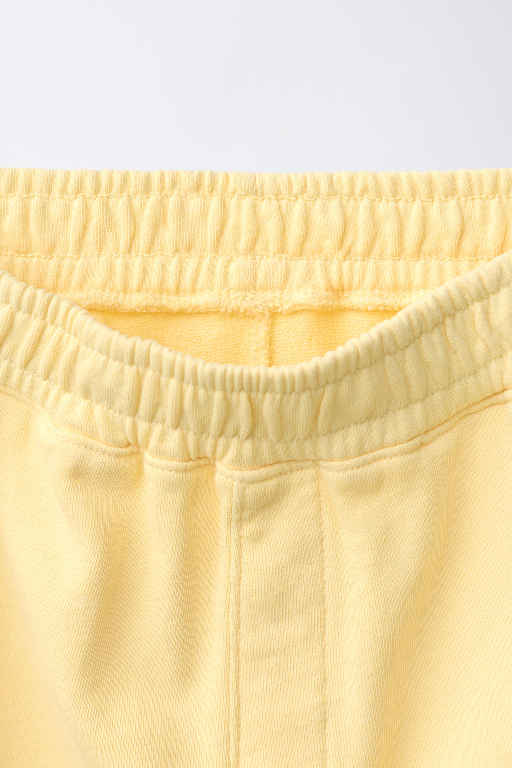 Детские свитеры Zara GARMENT DYED HOODIE AND BALLOON PANTS SET — фото 7