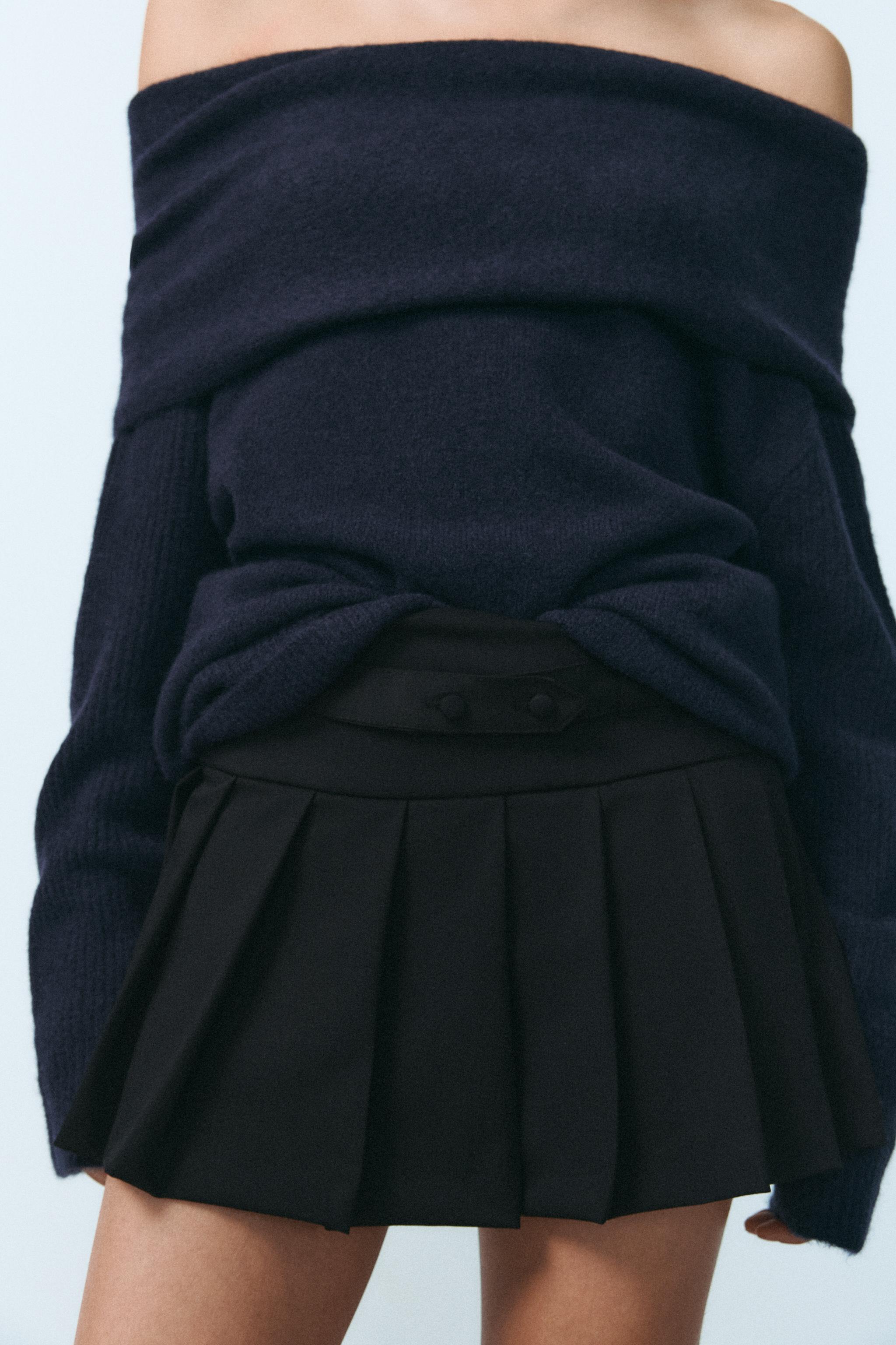 スコート - ブラック | ZARA Japan / 日本