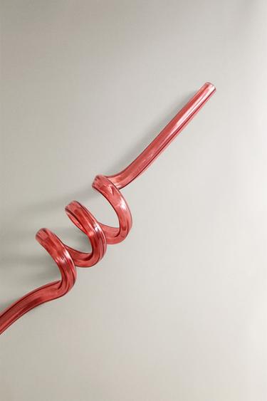 LOT PAILLES ENFANT SPIRALES TRITAN™ COULEURS (LOT DE 2) - Rouge de Zara - Image 2