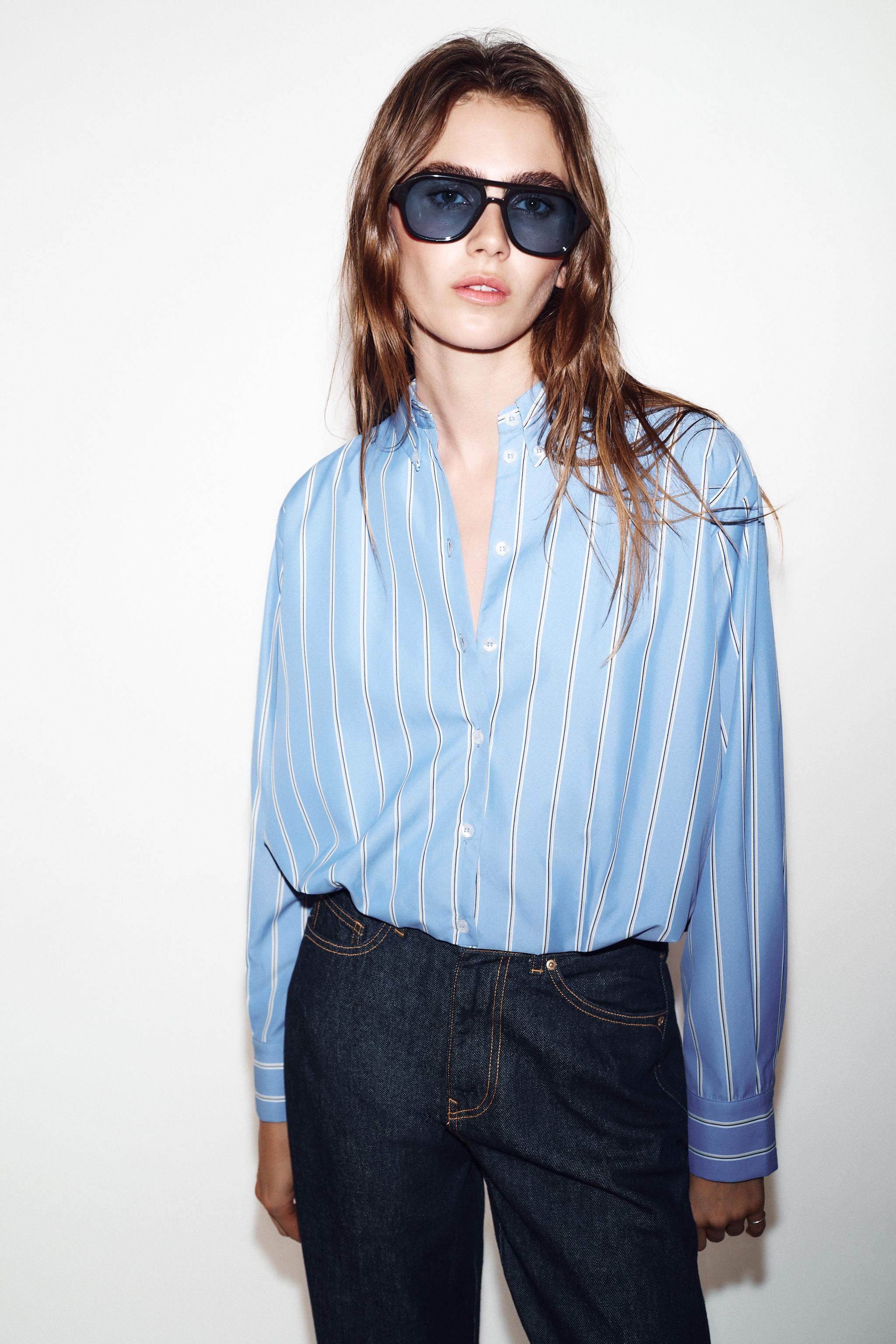STRIPED BALLOON SHIRT