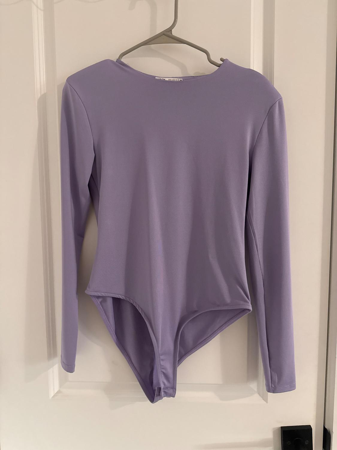 BODYSUIT WITH SHOULDER PADS