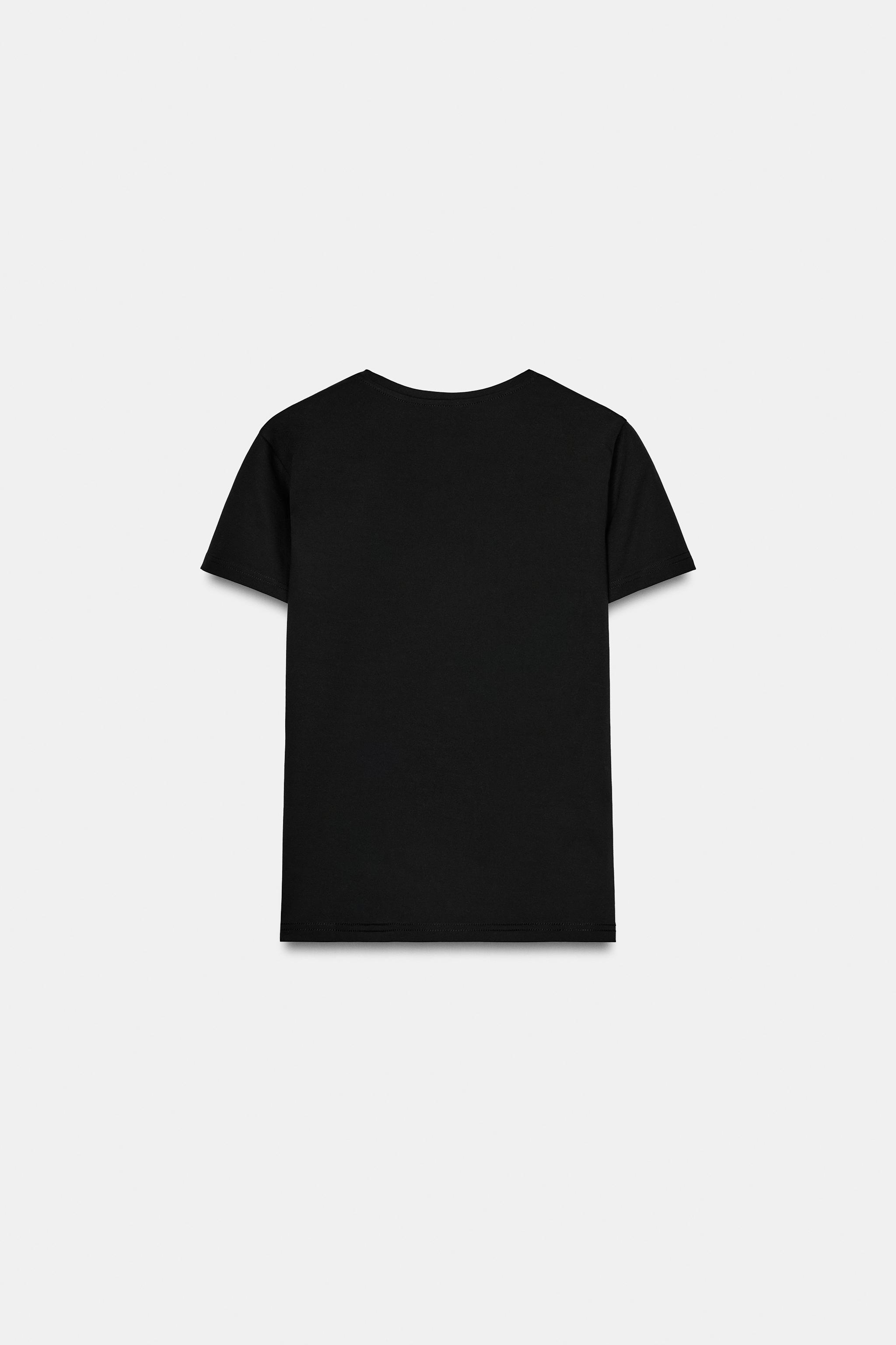 INTERLOCK V-NECK T-SHIRT