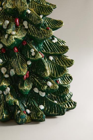 BOUGIE SAPIN DÉCORÉ NOËL - Vert de Zara - Image 3