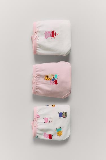 2-6세/ PEPPA PIG ™ 팬티 3장 세트 - Zara 로즈핑크