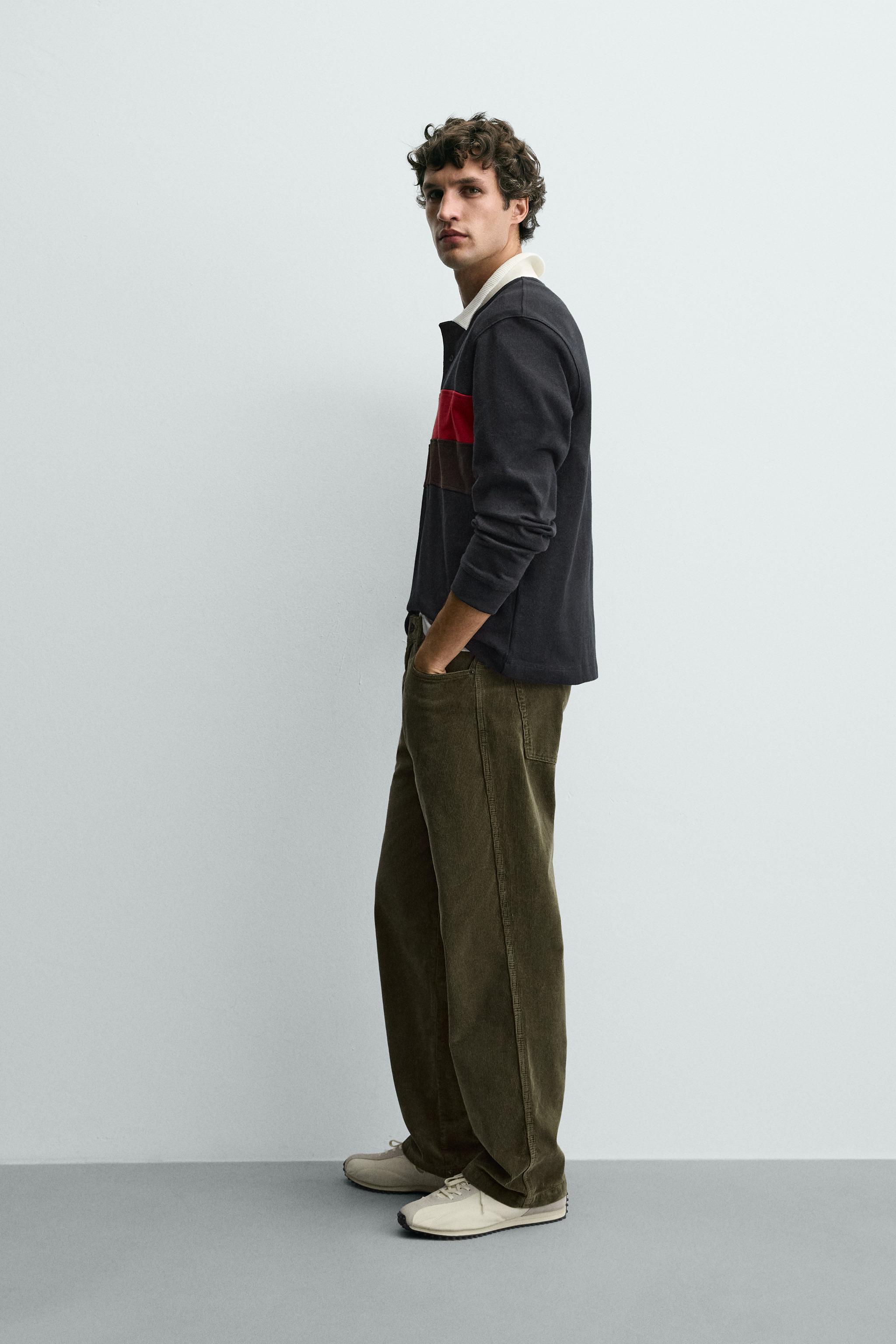 POLO À BANDES CONTRASTÉES