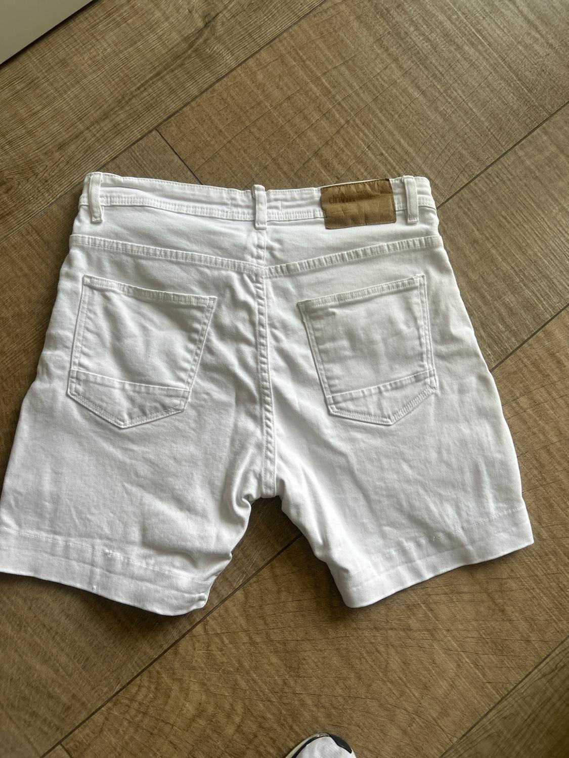 BASIC DENIM BERMUDA SHORTS - Image 6