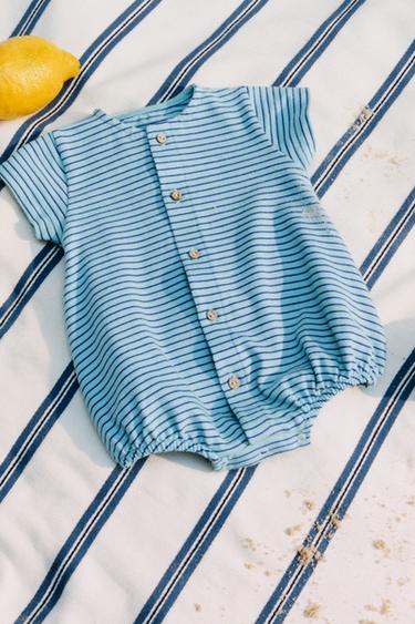 PELELE RAYAS - Azul / Blanco de Zara
