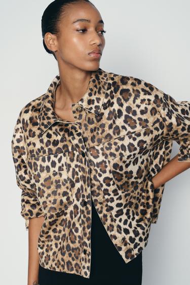 BUNDA Z IMITACE SEMIE - Leopard od Zara - Obrzek 3