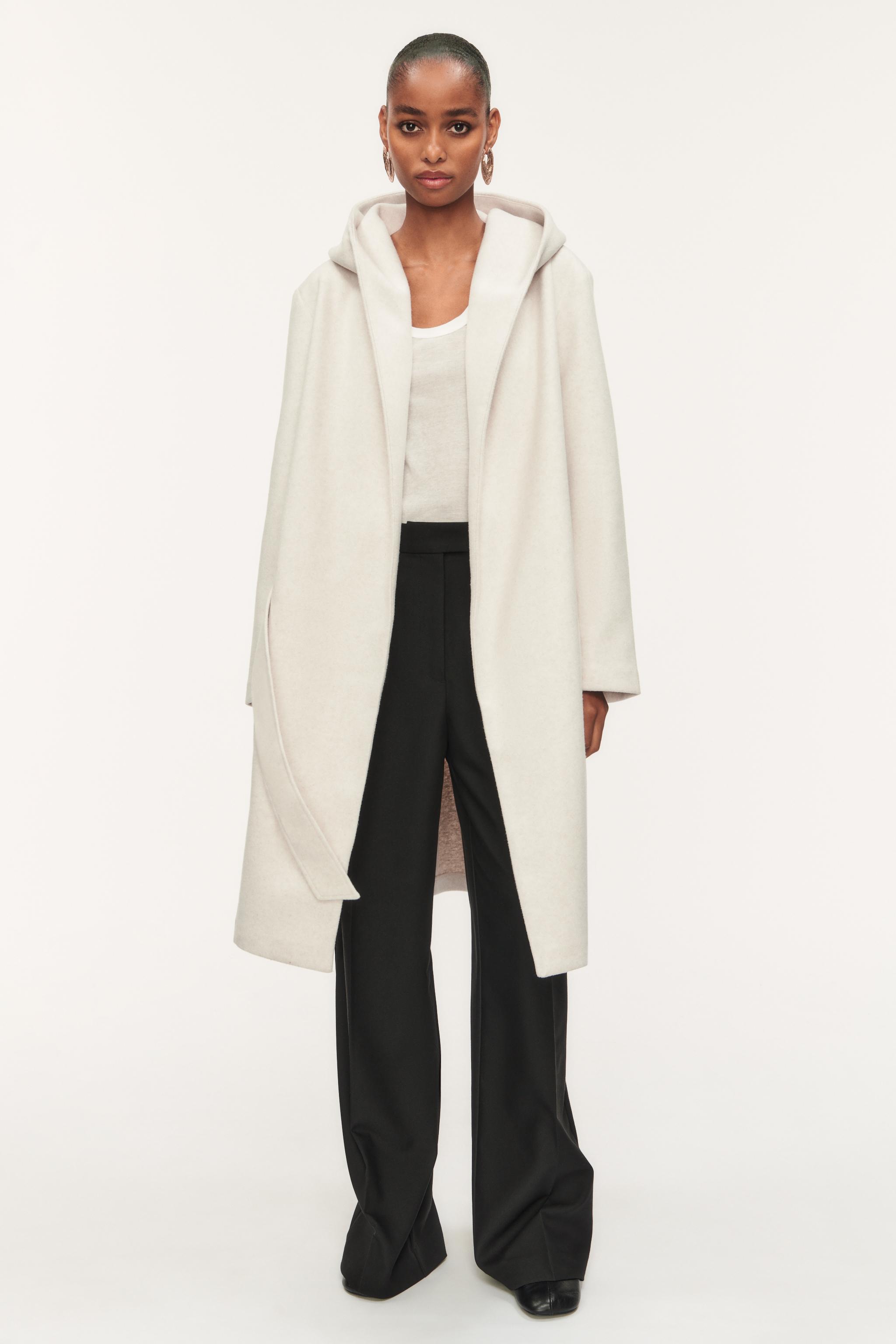 Hooded coat zara hotsell