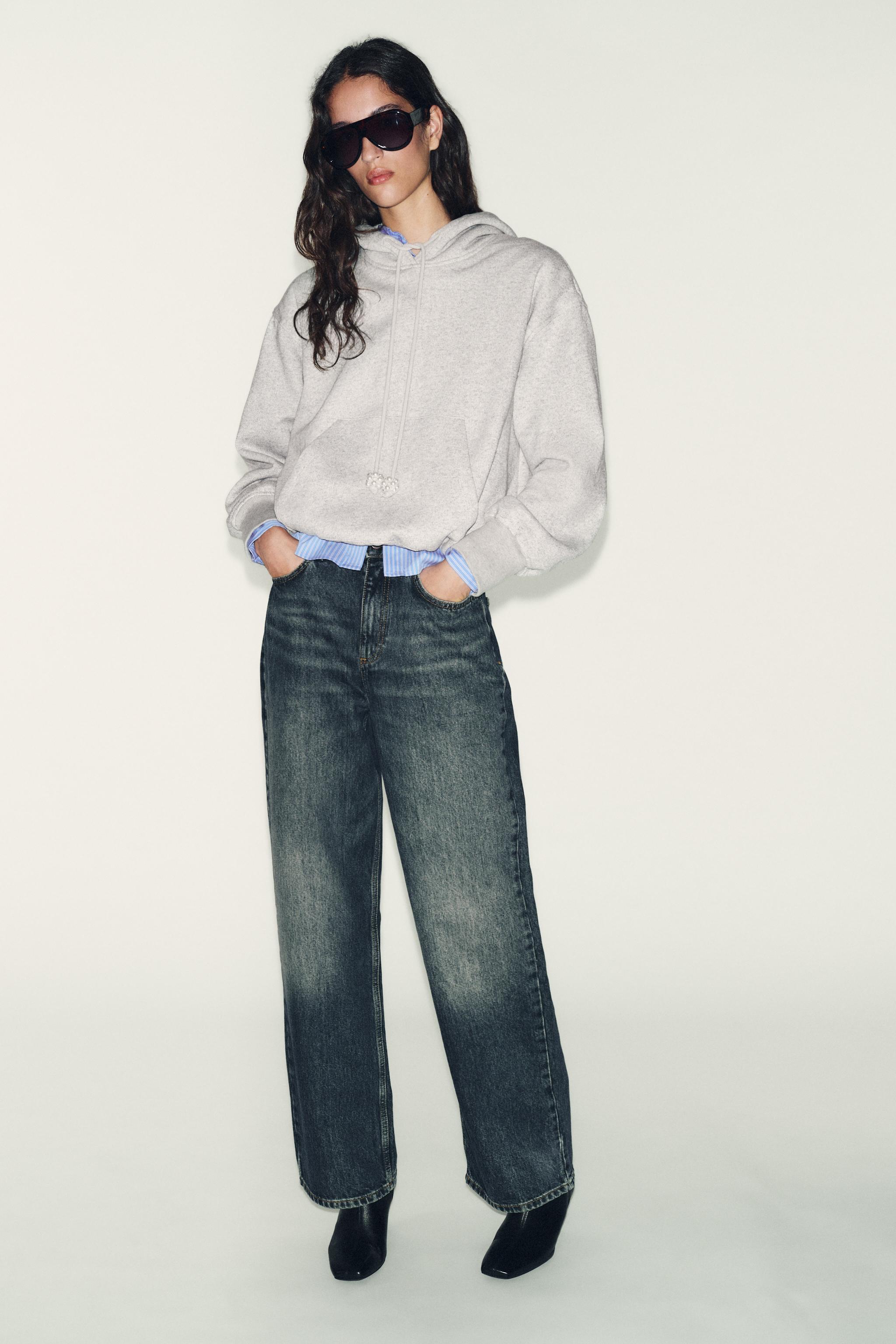 *ちぃ* FELPA CAPPUCCIO GLOBO - Grigio mélange | ZARA Italia / Italy