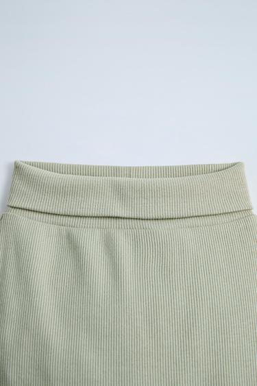 RIBBED BODYSUIT AND LEGGINGS PACK - Light green by Zara - Image 3
