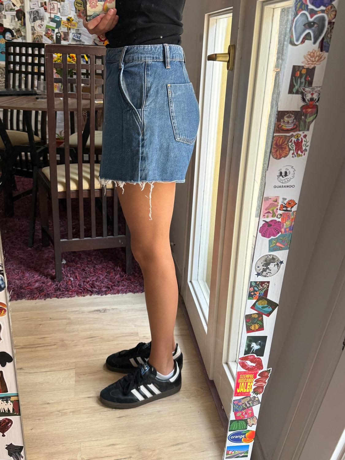 Z1975 CROSSOVER SKORT WITH BUTTONS - Image 6
