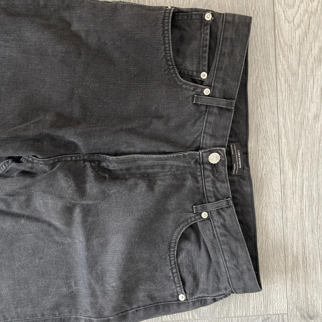 HIGH RISE JEANS WITH FRINGES - Image 3