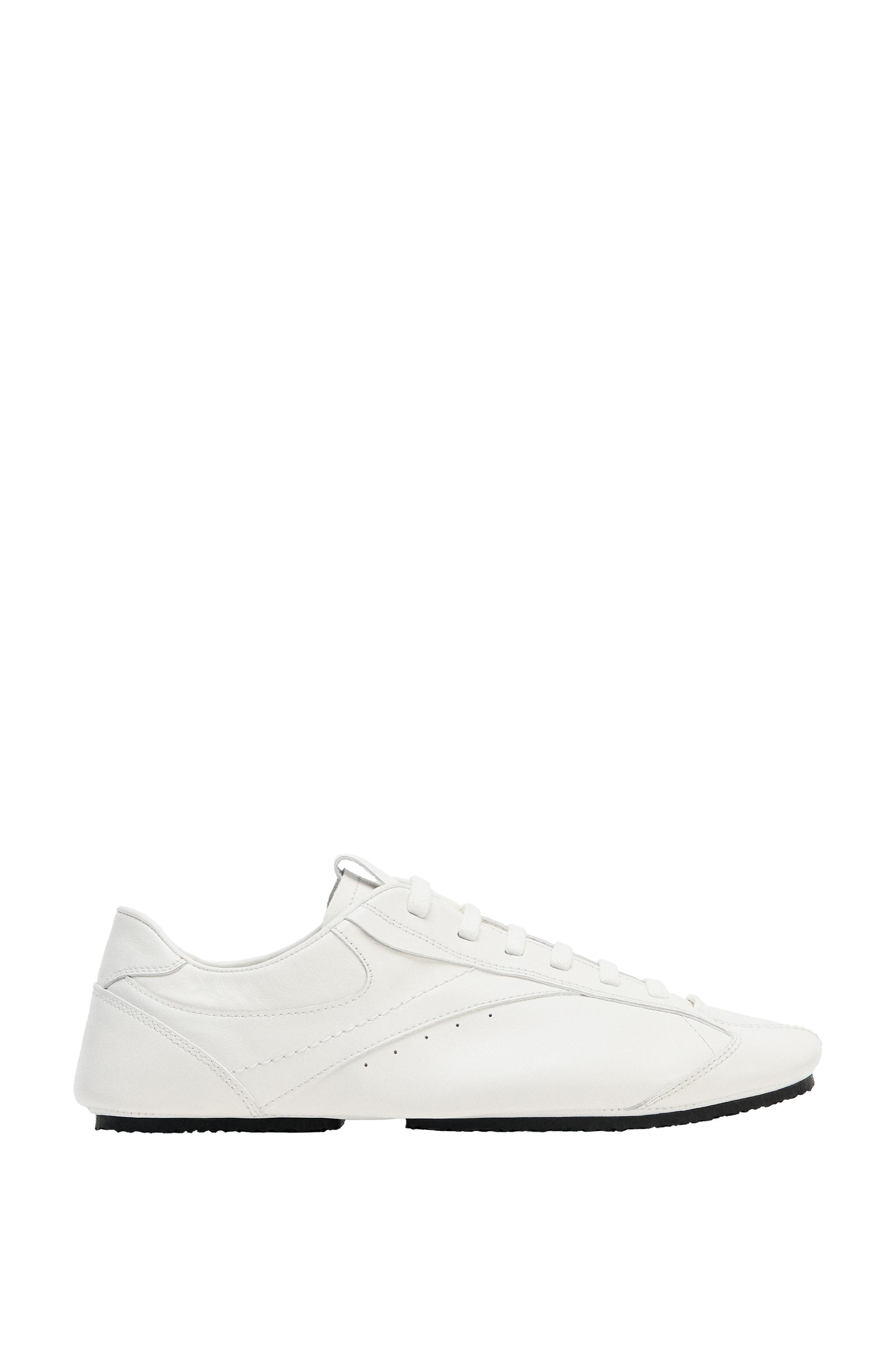レザーダービーシューズ - ホワイト | ZARA Japan / 日本