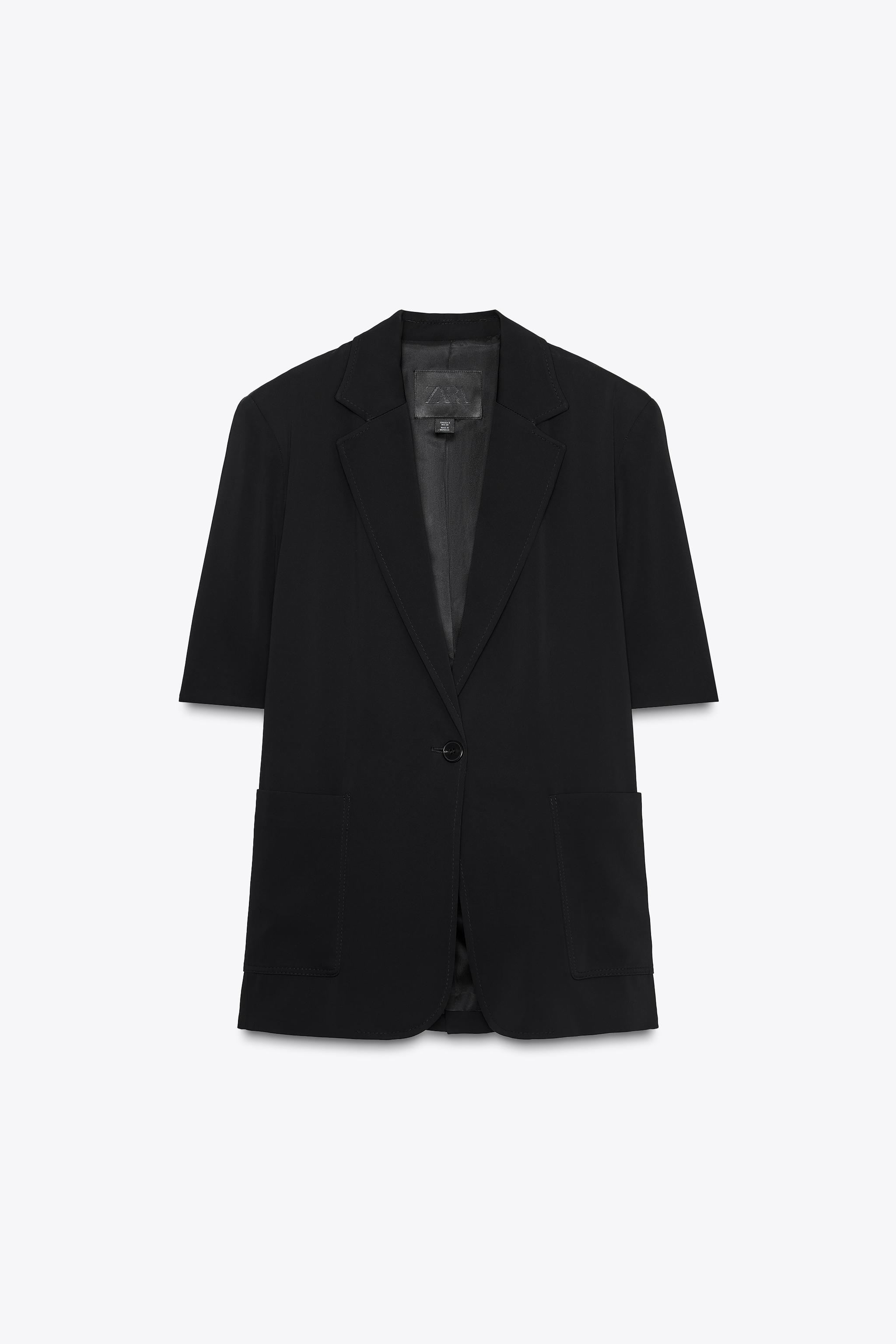 ZARA ブラック ジャンパー・ブルゾン パンツセットアップ ZARA ブラック ジャンパー・ブルゾン パンツセットアップ-通販