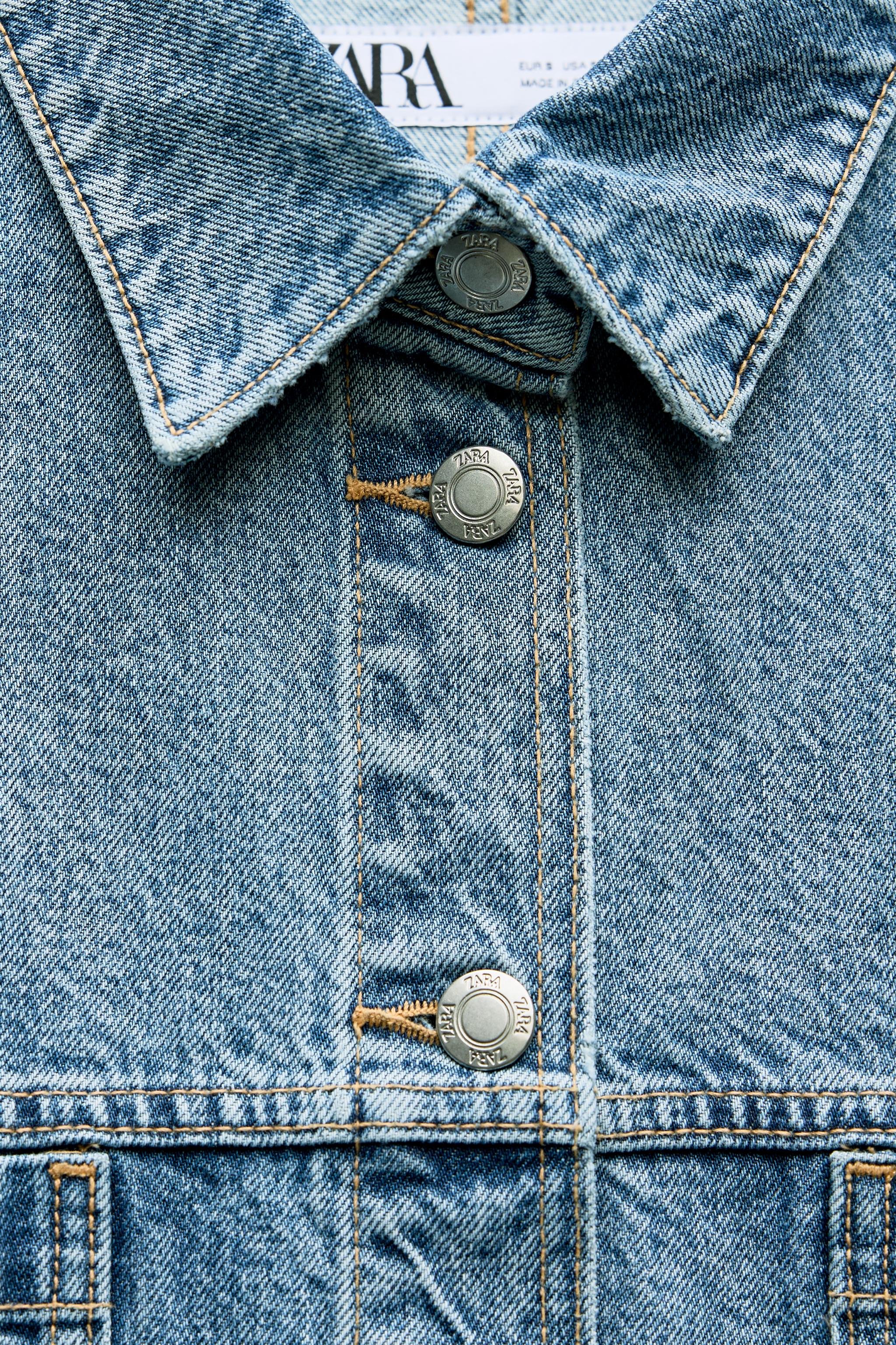 CLOSED © パッチポケット デニムジャケット - ブルー | ZARA