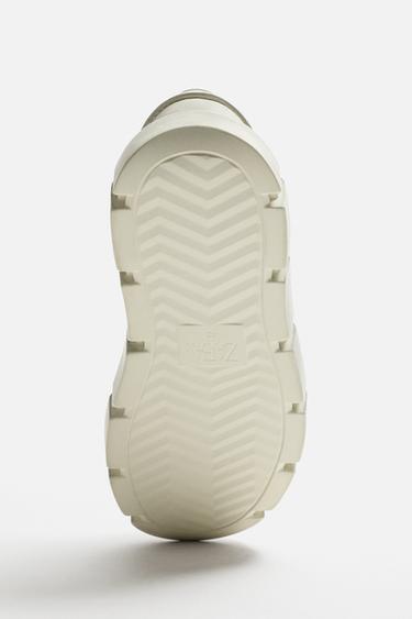 MOCASSIN VOLUME USÉ - Gris de Zara - Image 3