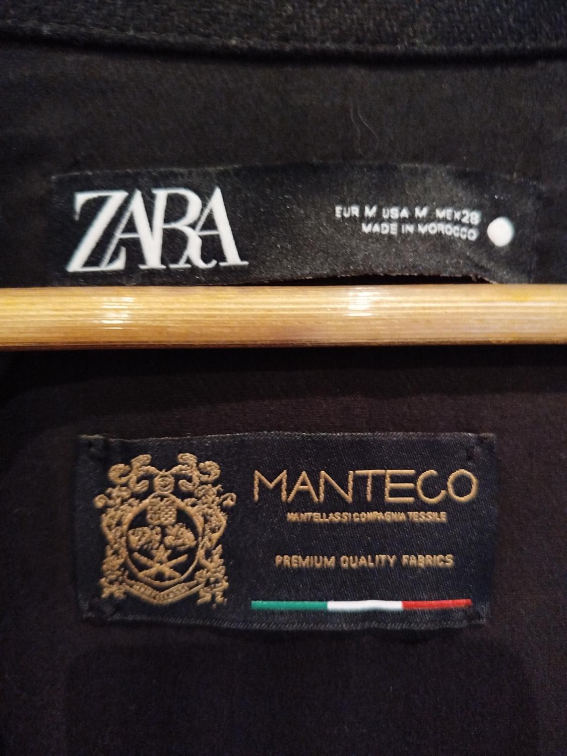 ZW COLLECTION CONTRAST MANTECO WOOL CAPE - Image 4