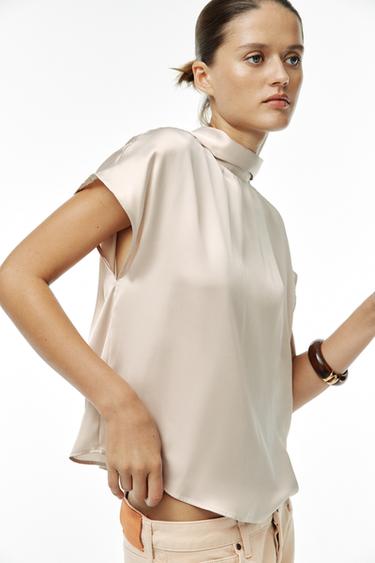 CUERPO SATINADO LAZADA - Cava de Zara