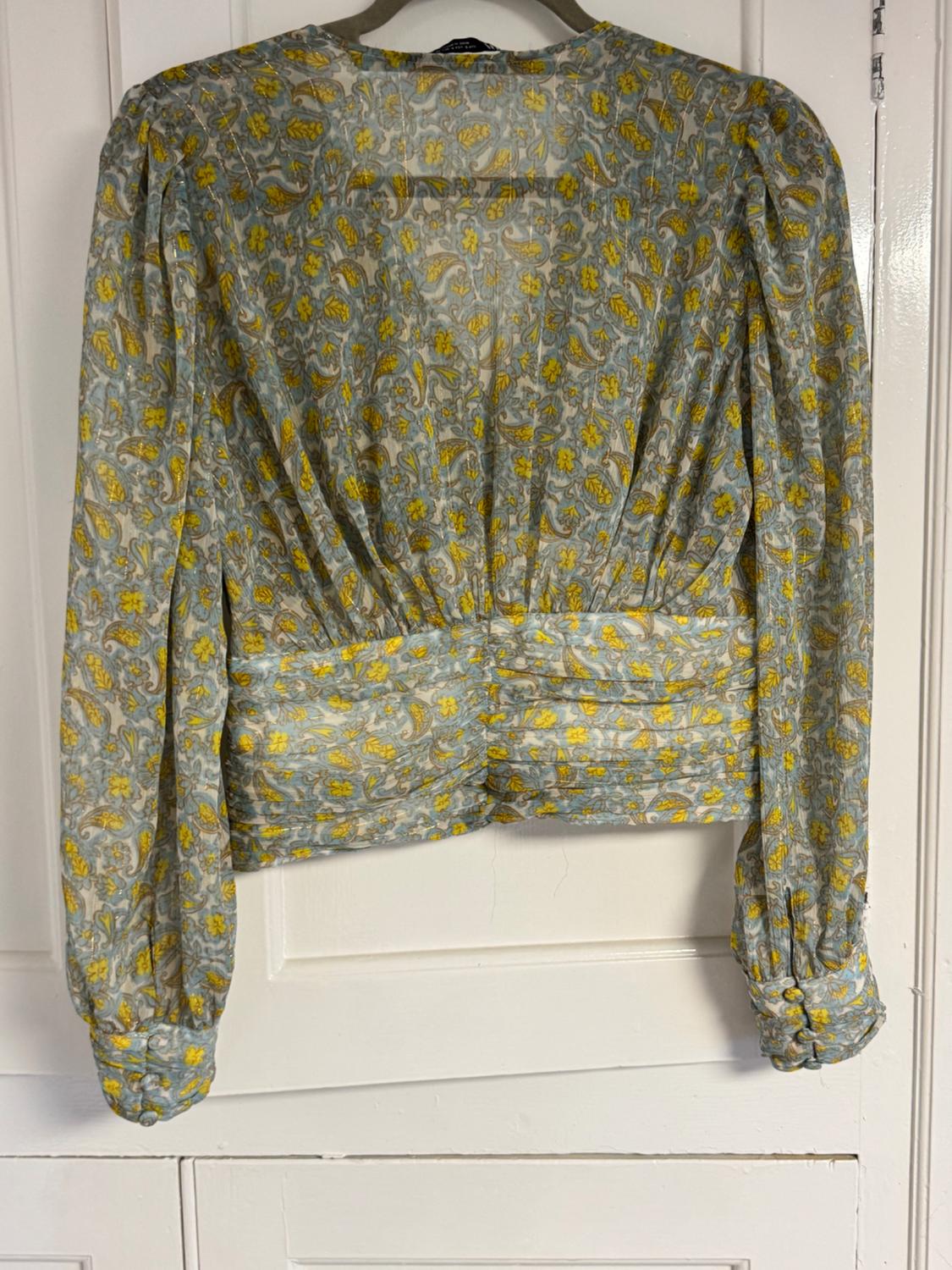 PRINTED SHIRT WITH METALLIC THREAD - Image 3