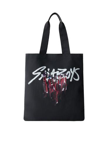 KPOP DEMON HUNTERS™ NETFLIX © TOTE BAG - Black by Zara