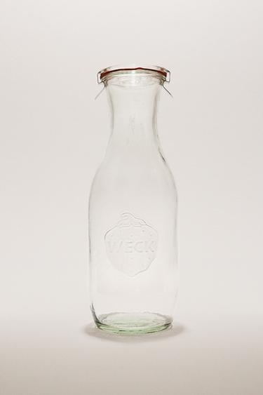 WECK BOTTLE WITH AIRTIGHT LID - Transparent by Zara