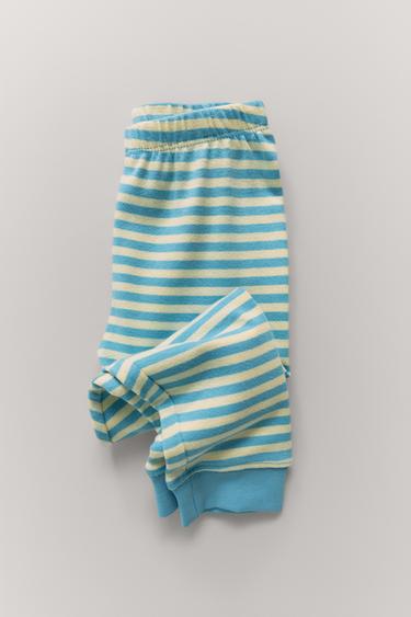 2-6 JAHRE/ PYJAMA MIT STREIFENPRINT - Hellblau von Zara