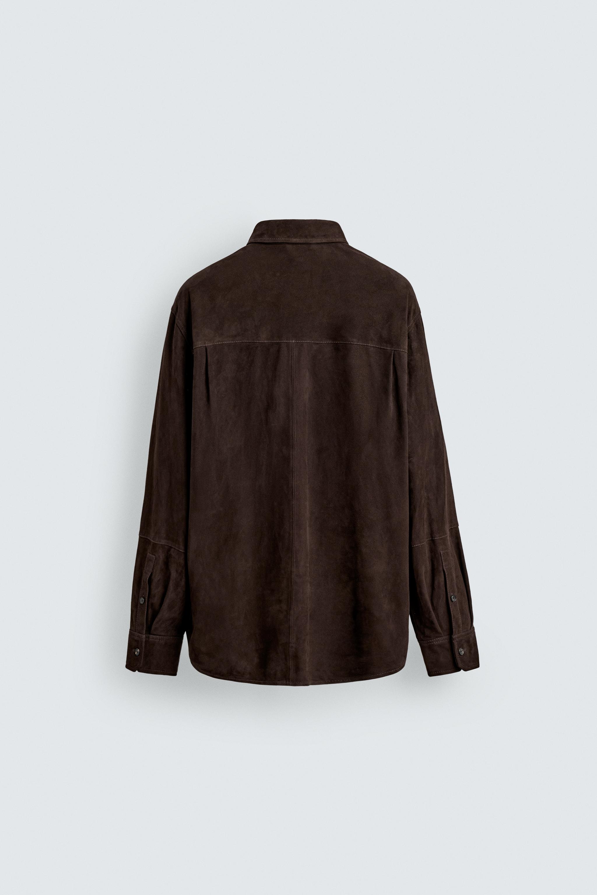 SUEDE LEATHER SHIRT