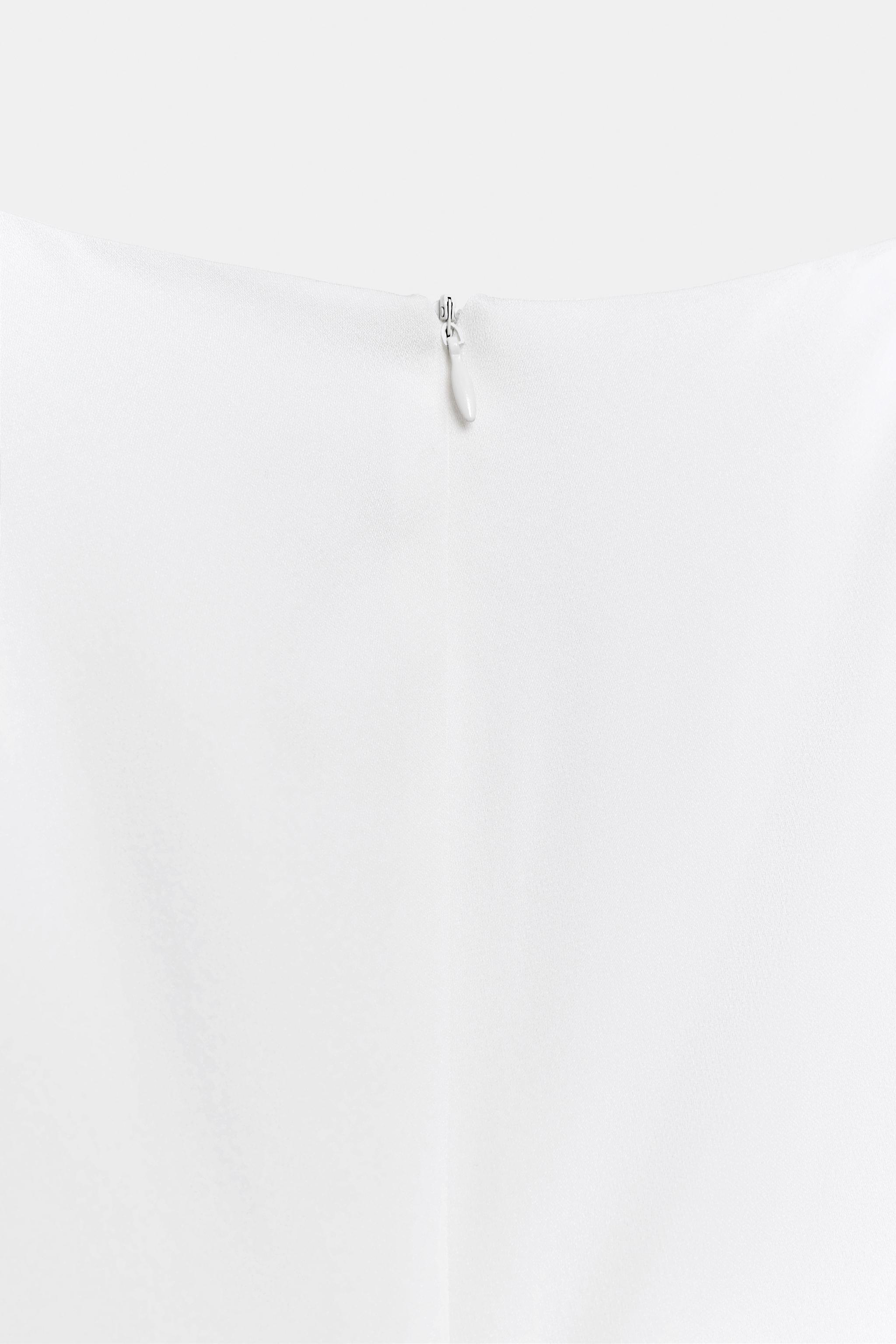 Zara ZW COLLECTION MİDİ ELBİSE görsel 6