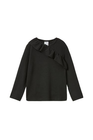 SOFT TOUCH RUFFLED T-SHIRT