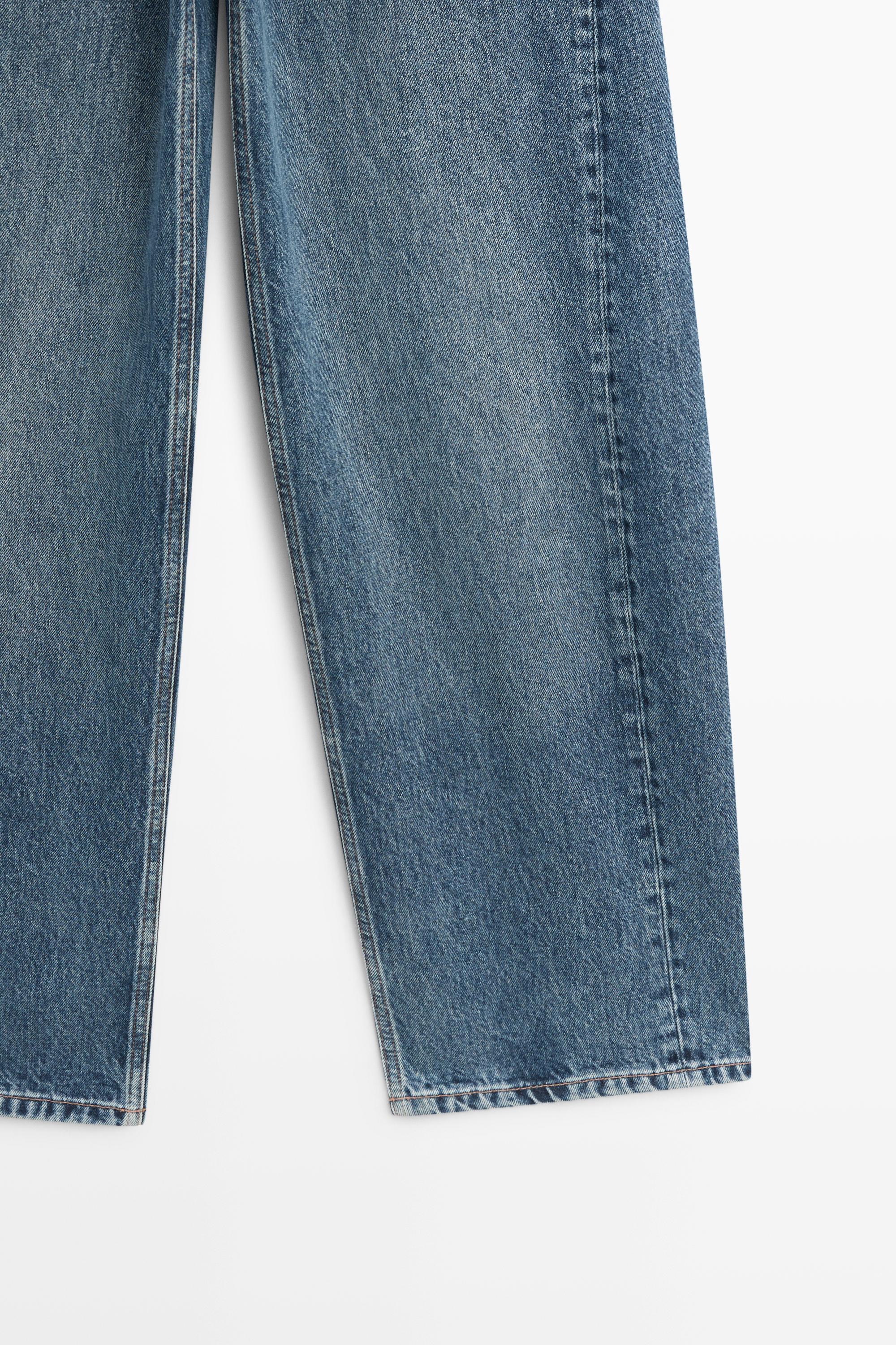 Jean balloon coupe taille moyenne