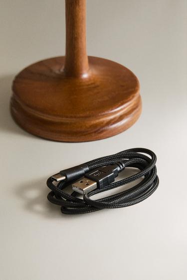 LAMPE DE TABLE SANS FIL VERRE - Vanille de Zara - Image 3