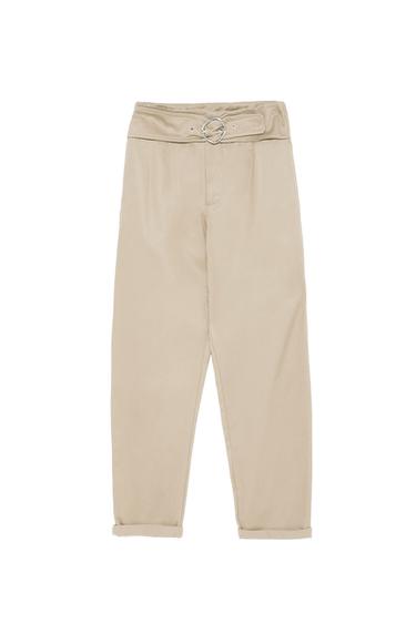 BELTED PANTS
