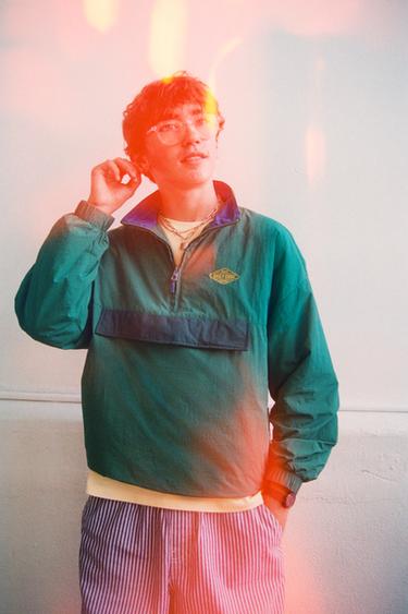 TECHNICAL KANGAROO HOODIE - Green by Zara - Image 9