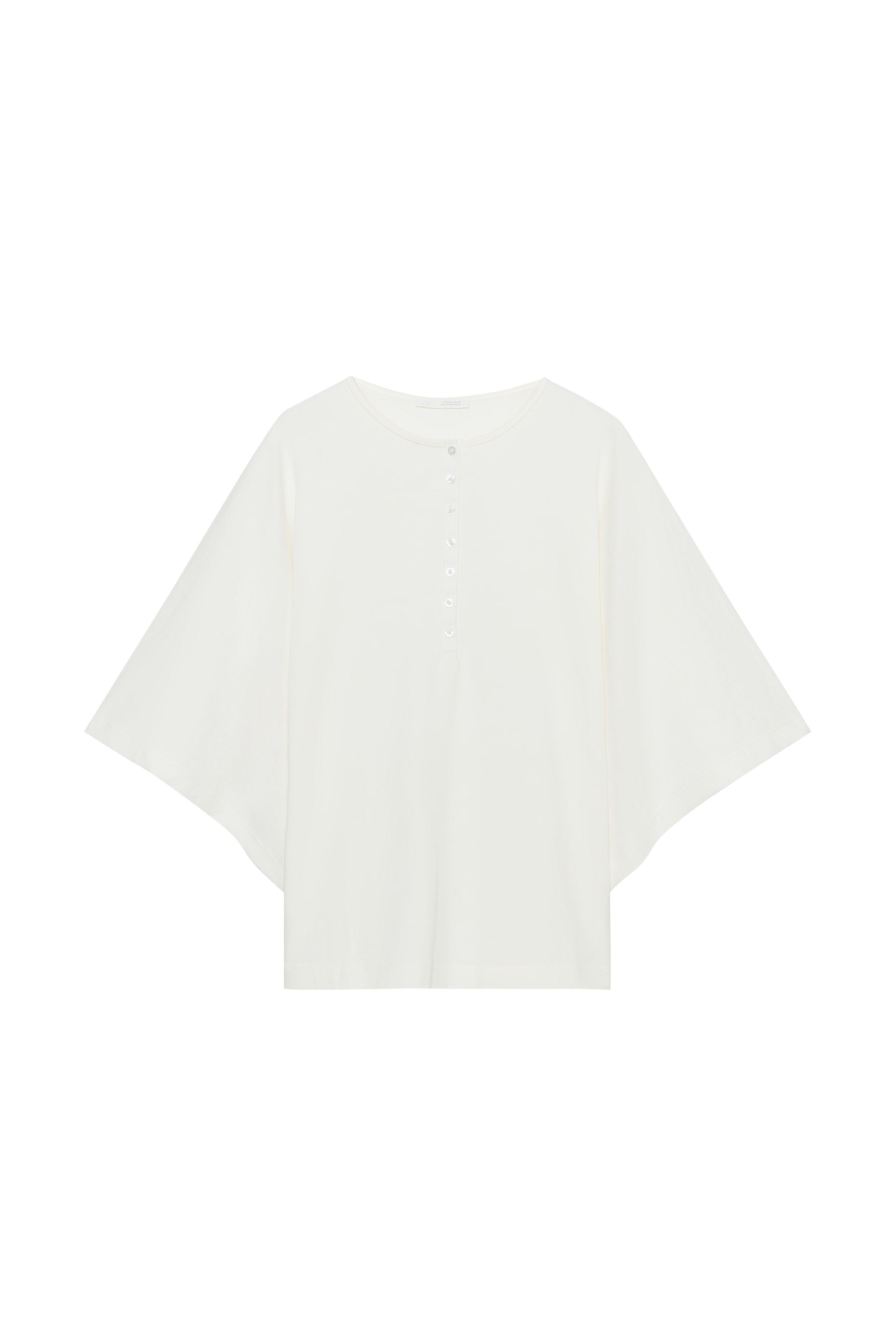 CAMISETA CUELLO PANADERO