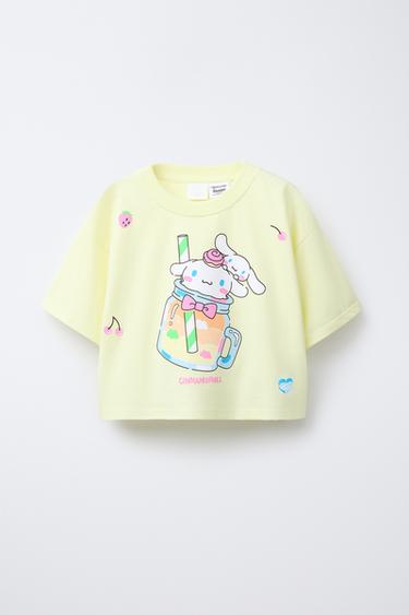 CINNAMOROLL © SANRIO PRINTED T-SHIRT - Lime by Zara - Image 0